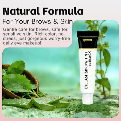TYAYW Eyelash & Eyebrow Color Kit Coffee – Gentle, Long-Lasting DIY Tint (7ML)
