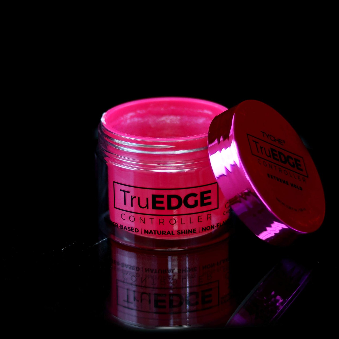 Tyche TruEDGE Controller Extreme Hold Pomade – Cherry Scent, Natural Shine, Non-Flaky Edge Control