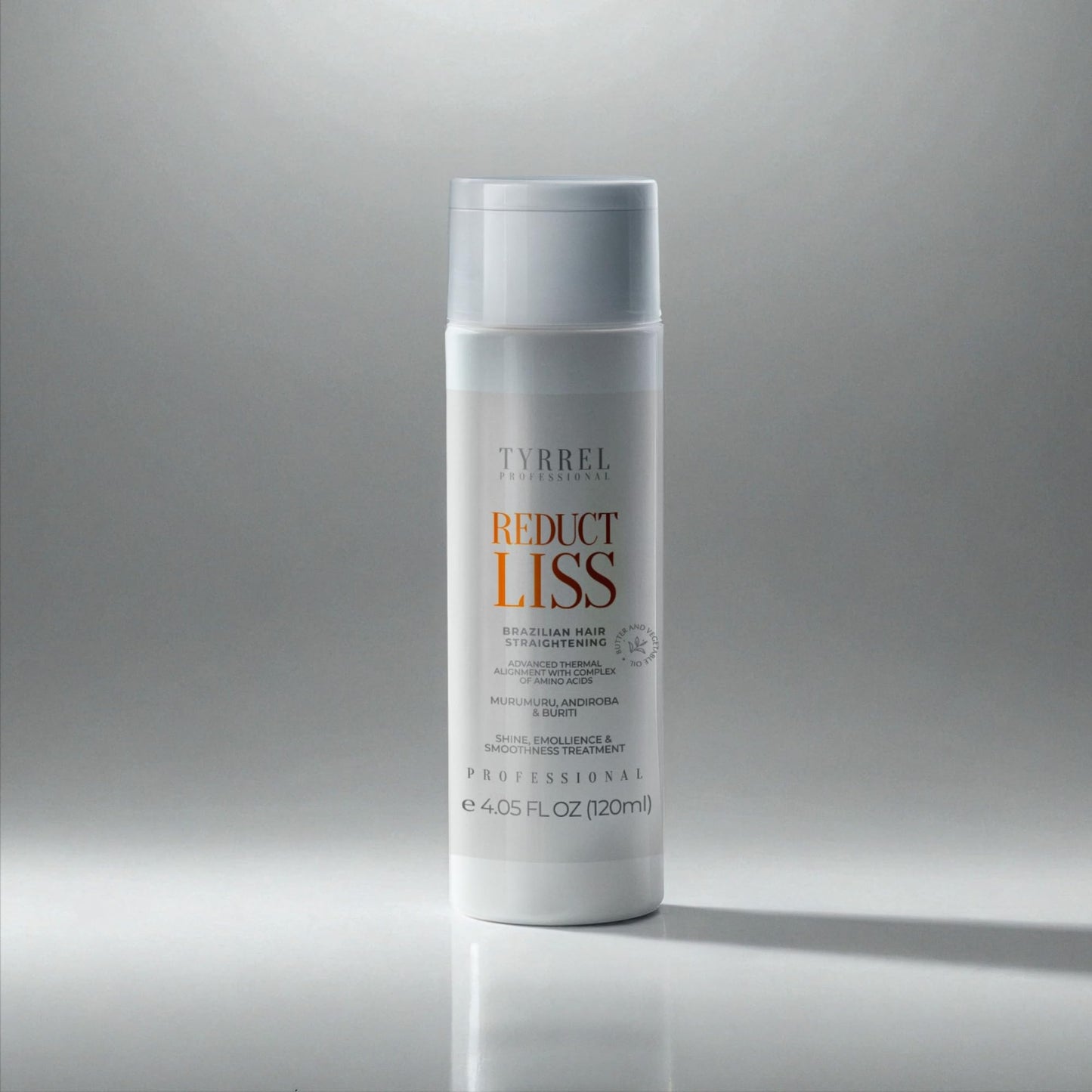 Tyrrel Reduct Liss Brazilian Hair Straightening Cream – Formaldehyde-Free, 4.05 oz | Professional Keratin Treatment