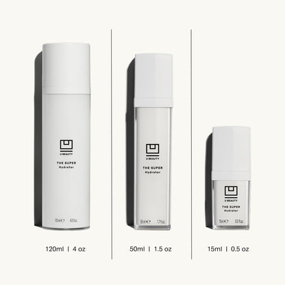 U Beauty The SUPER Hydrator: Hyaluronic Acid Moisturizer with Peptides & Grapeseed Oil – 4 oz