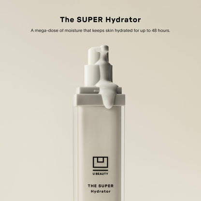 U Beauty The SUPER Hydrator: Hyaluronic Acid Moisturizer with Peptides & Grapeseed Oil – 4 oz