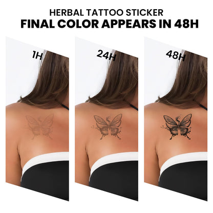UBICA Semi Permanent Tattoo 2 Sheets – Lucky Koi Fish, Waterproof, Develops in 48H, Lasts 1–2 Weeks