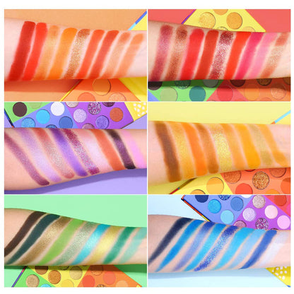 UCANBE 54 Colors Splashy Candies Eyeshadow Palette – Matte & Shimmer