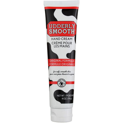 Udderly Smooth Lightly Scented Hand Cream 4 oz – Pack of 3 | Non-Greasy Moisturizer