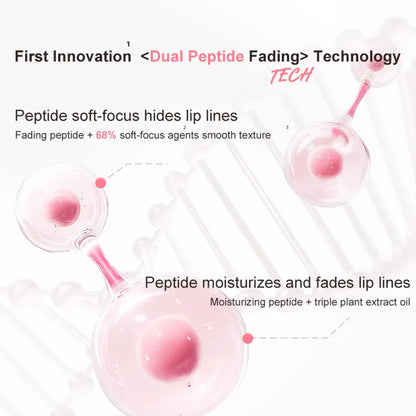 Ueuiu Liquid Lipstick + Cushion Foundation in Pomegranate – Hydrating, Long-Lasting Lip Color