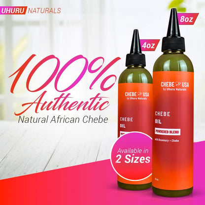 Uhuru Naturals Original Chebe Oil Powdered Blend – Moisture & Strength (8 oz)