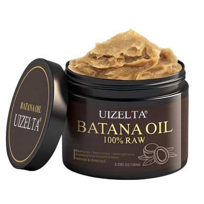 UIZELTA Batana Oil for Hair Growth – 100% Pure, Cold-Pressed, All Hair Types
