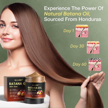 ulluxe Raw Batana Oil – 100% Natural Unrefined Hair Growth Oil from Honduras