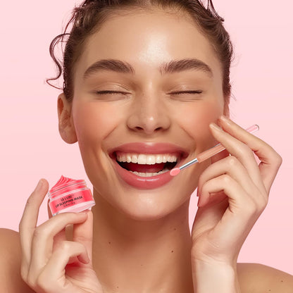 Ulluxe Lip Mask Set 4 Pcs – Overnight Hydration & Gift for Valentine’s Day