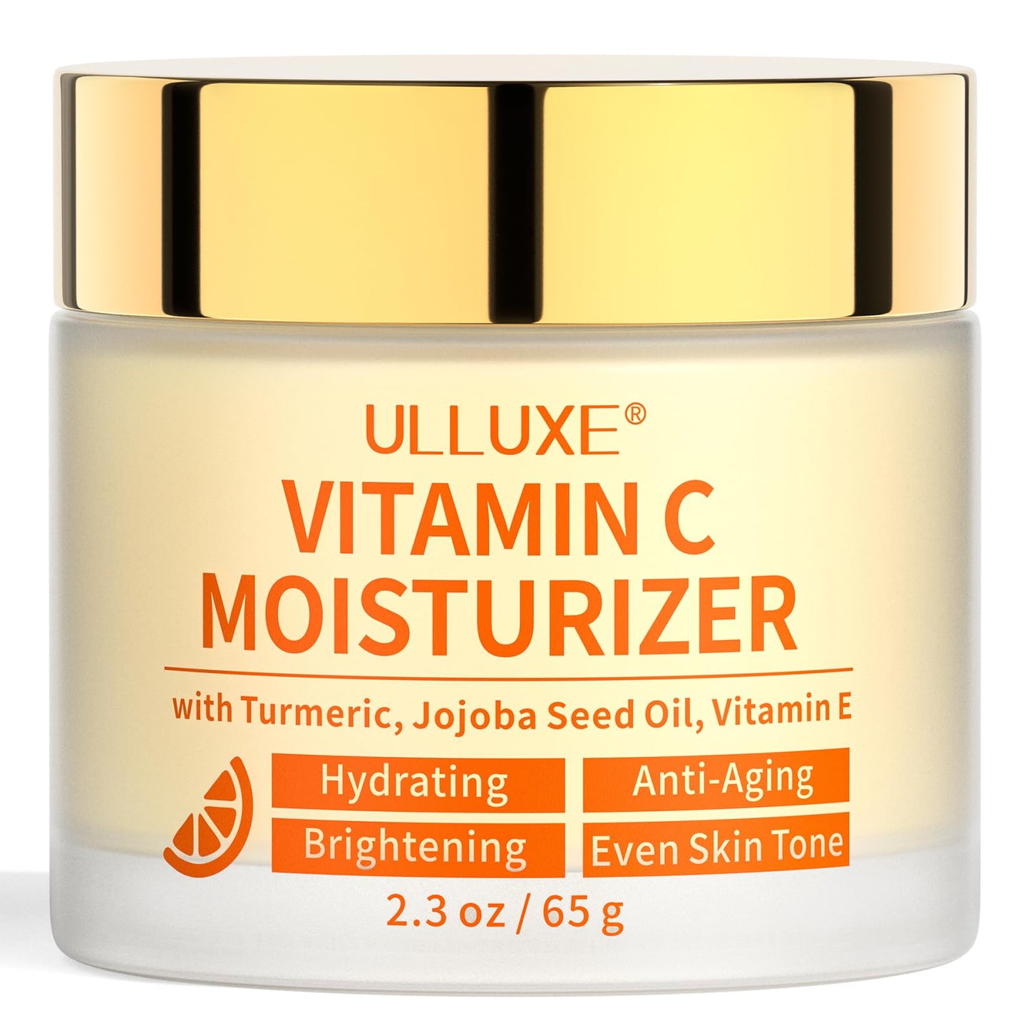 ulluxe Vitamin C Face Moisturizer – Brightening & Anti-Aging Cream with Turmeric
