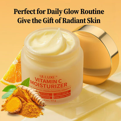 ulluxe Vitamin C Face Moisturizer – Brightening & Anti-Aging Cream with Turmeric