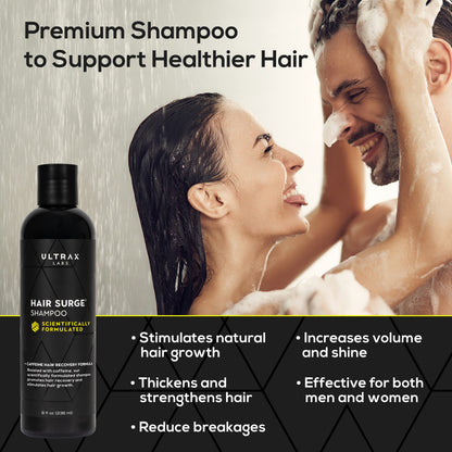 Ultrax Labs Hair Surge Hair Growth Shampoo for Thinning Hair — 8 oz, 2 Pack