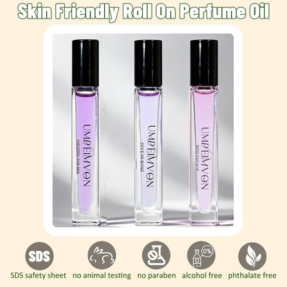 Umpeimvon Marshmallow Blush Perfume Oils for Women | Roll-On, Travel Size 0.33 fl oz