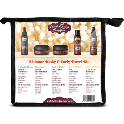 Uncle Funky's Daughter Ultimate Kinky & Curly Girl Kit – Nourish, Define & Refresh Curls