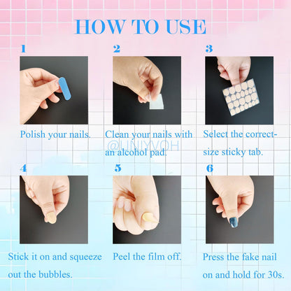 UNIYVOH Extra Short Press On Nails Squoval – Handmade 3D Designs & Reusable Tips