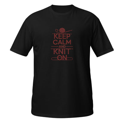 Knitting Lover T-Shirt – Soft Ring-Spun Cotton Graphic Tee for Hobby Enthusiasts