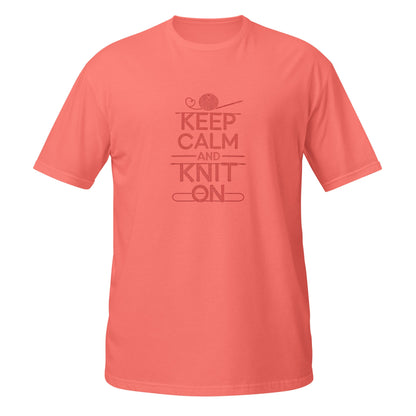 Knitting Lover T-Shirt – Soft Ring-Spun Cotton Graphic Tee for Hobby Enthusiasts