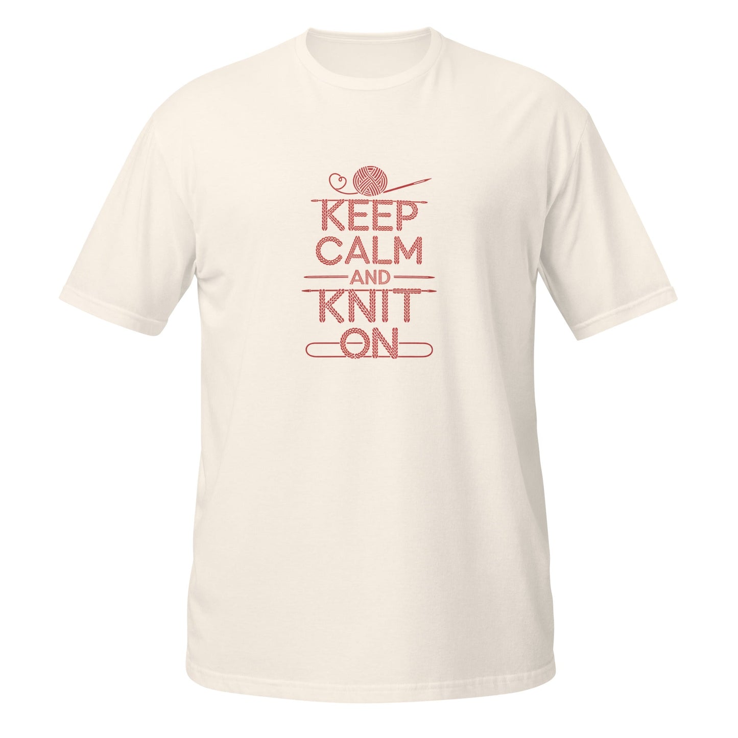 Knitting Lover T-Shirt – Soft Ring-Spun Cotton Graphic Tee for Hobby Enthusiasts