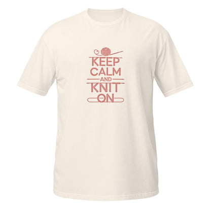 Knitting Lover T-Shirt – Soft Ring-Spun Cotton Graphic Tee for Hobby Enthusiasts