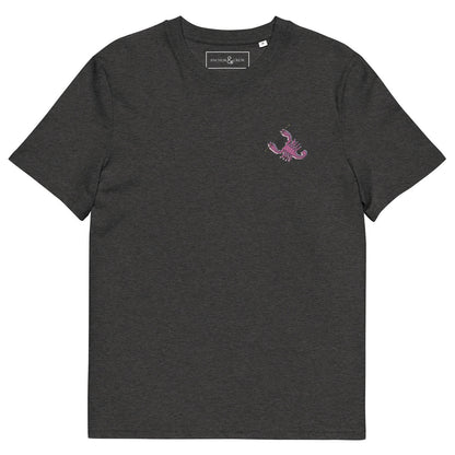Scorpion Knittin' Up In The Wild Organic Cotton Embroidered T-Shirt