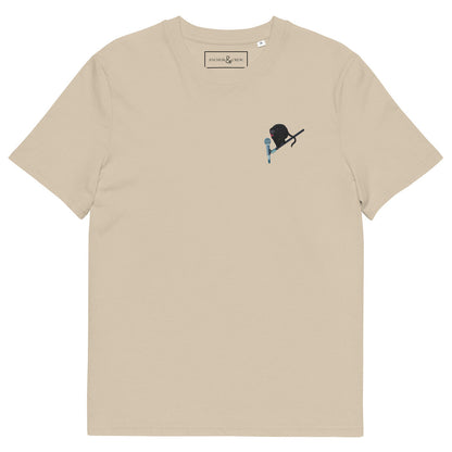 The Artist Monkey Organic Cotton Embroidered T-Shirt