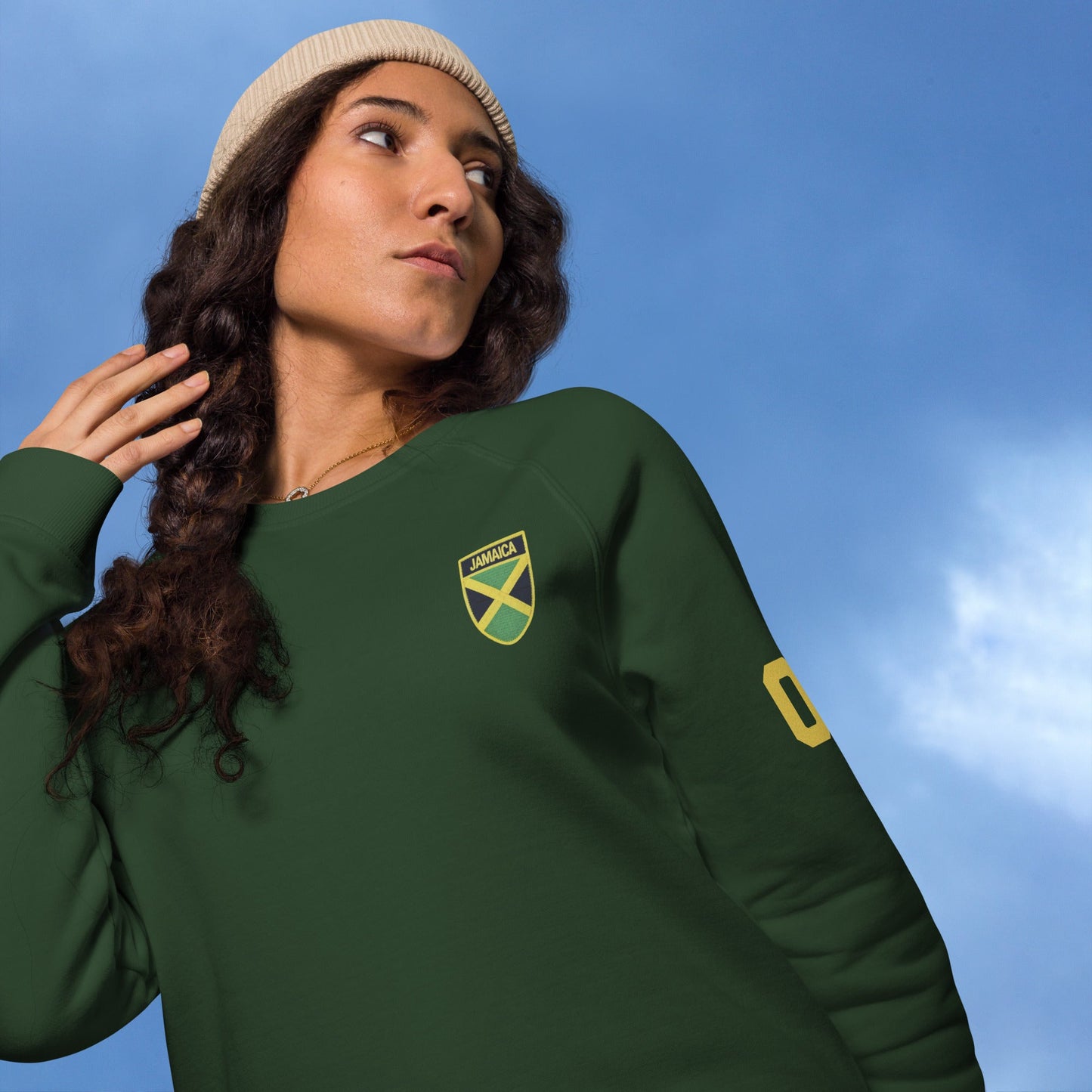 Jamaican Heritage Unisex Organic Sweatshirt