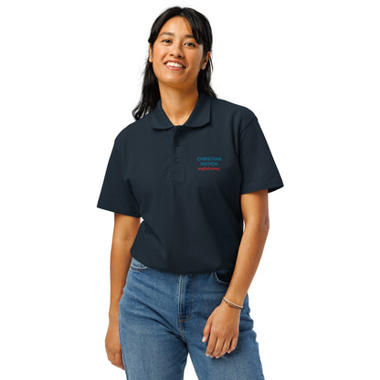 Christian Nation - Premium Pique Polo Shirt