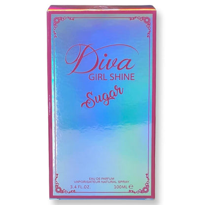 United Scents DIVA GIRL SHINE SUGAR – Eau de Parfum for Women