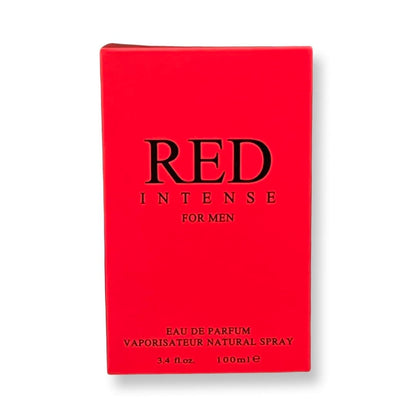 United Scents Red Intense Eau de Parfum for Men – 3.4 Fl Oz | Cranberry, Grapefruit & Italian Lemon