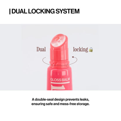 UNLEASHIA Sunset Dazzle Gloss Balm – Hydrating Lip Gloss No.1 Malibu