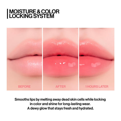 UNLEASHIA Sunset Dazzle Gloss Balm – Hydrating Lip Gloss No.1 Malibu