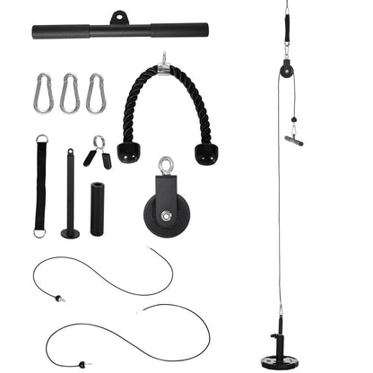 Cable Pulley System, DIY Loading Pin - High Quality, Versatile Workout Equipment