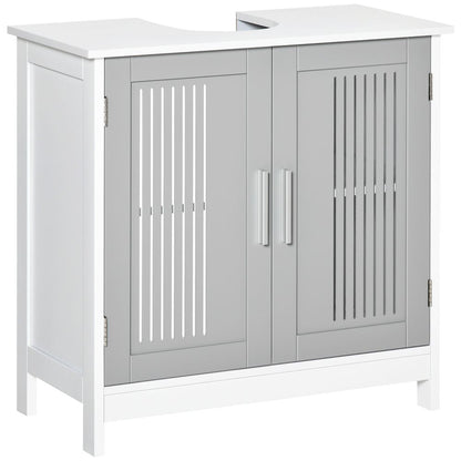 Premium Bathroom Vanity Unit, Space-Saving Under Sink Cabinet, Modern Design, White