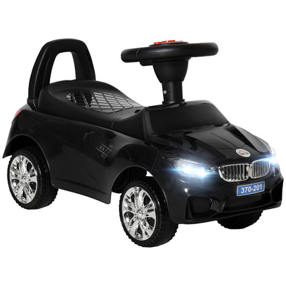HOMCOM Ride on Car Baby Toddler Walker | High Quality | Black