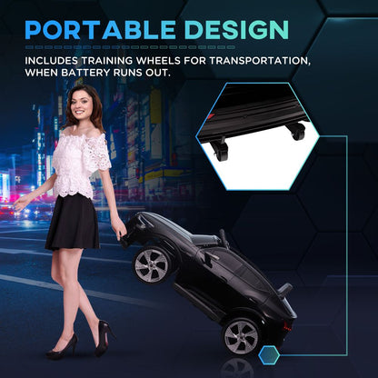 Premium 12V Audi E-tron Electric Ride-On Car w/ Remote Control, Lights, Music - Black