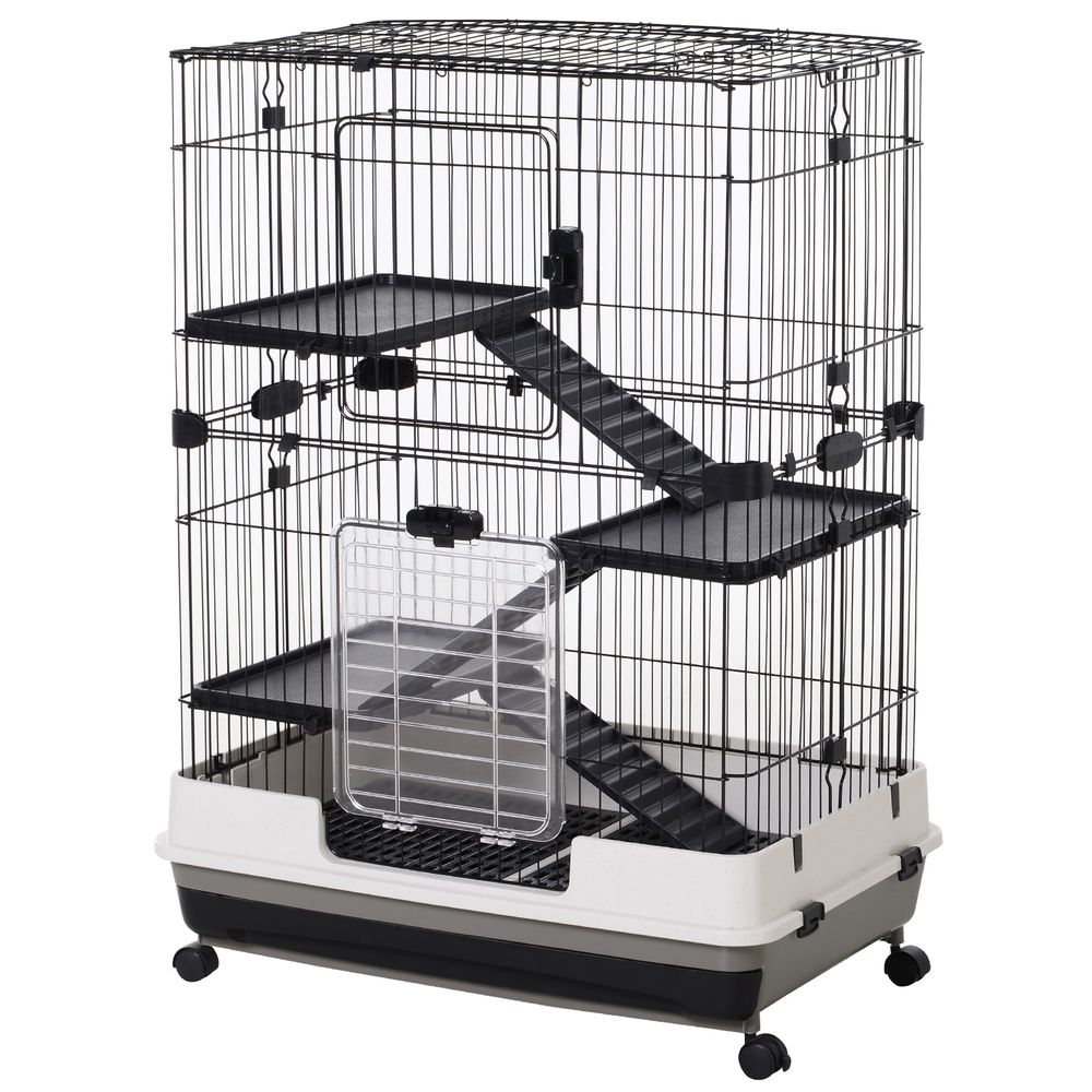 3 Tier Small Animal Cage Pet Play House for Rabbits Ferret Chinchilla W/ Ramp