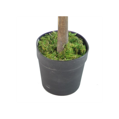 130cm Artificial Red & Green Ficus Tree