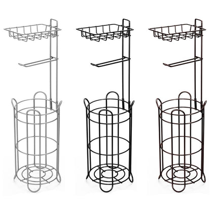 VINSANI Toilet Roll Holder - Space Saving, Easy Installation, Elegant Design, Quality Finish