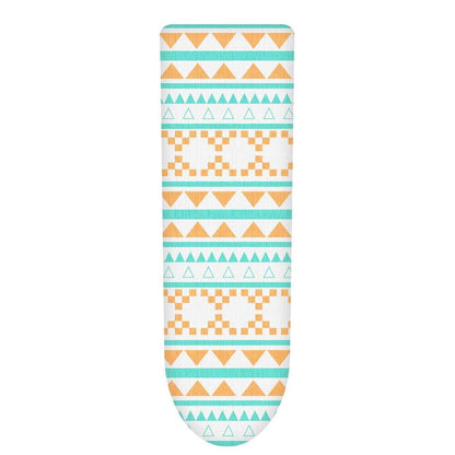 Vinsani Modern Ironing Board Cover Multi Fit New Foam Back padding 100% Cotton Easy Fit, 140 x 52 cm, Made in EU (Iron Board not included)