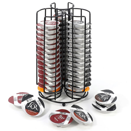 48 POD COFFEE POD STAND: Well-Organized, Space-Saver, Elegant & Durable - Holds 48 Tassimo Coffee Capsules - 30.5x16.5x16.5cm