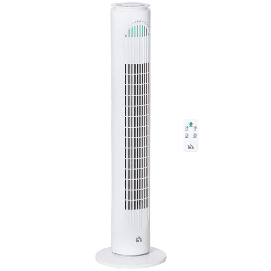High Velocity Tower Fan, 3 Modes,Cooling PortableAir Circulator,Remote