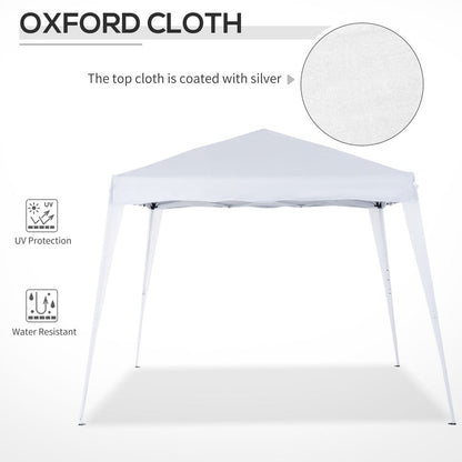 Outsunny Pop-Up Tent: Spacious 3x3m Gazebo - Perfect for Picnics, Events, Festivals - High Quality, Easy Setup