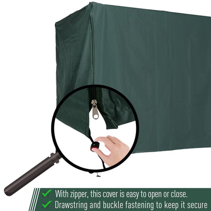 High Quality, Waterproof Oxford Swing Chair Cover - Green, 600D Polyester
