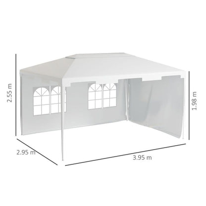 High Quality 3x4m Garden Gazebo Canopy Tent - Perfect for Outdoor Events and Parties!