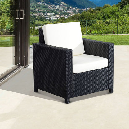 Premium Quality Rattan Outdoor Garden Armchair - Waterproof & Stylish