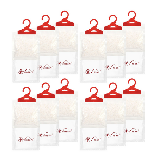 VINSANI 12PC HANG DEHUMID BAG