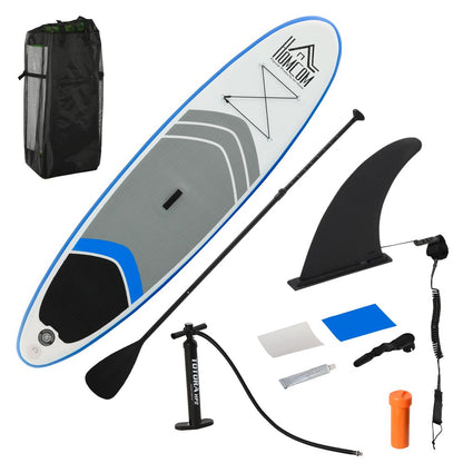 10ft Inflatable SUP Board with Carry Bag & Accessories - Perfect for Adults & Kids - Durable & Easy to Use - Max Load 120kg