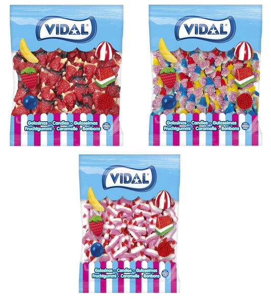 Combo Pack: Red Devils, Witches Heads, Vampire Teeth - 4.5kg of Quality Sweets