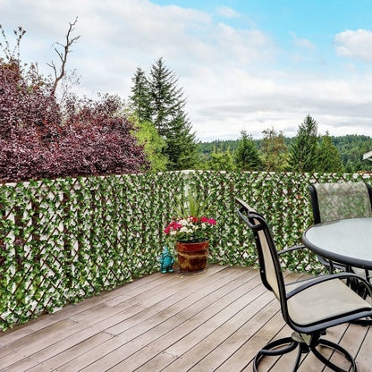 Outsunny Artificial Eucalyptus Decorative Trellis, 2m x 1m, High Quality