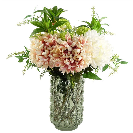 75cm Extra Large Reflex Chrysanthemum - White